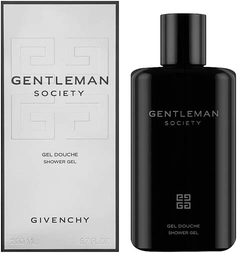 gel douche givenchy femme|GENTLEMAN SOCIETY SHOWER GEL .